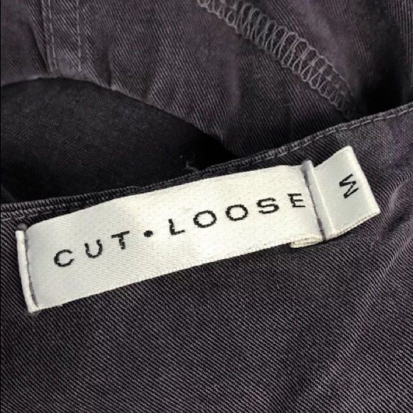 Cut-Loose A-Line Tencel Button Flare Shift Dress - Picture 7 of 8